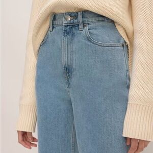 NWT Everlane Way-High® Jean Light Indigo size 28